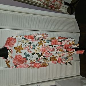 Petal & Pup Floral Long Sleeve Dress